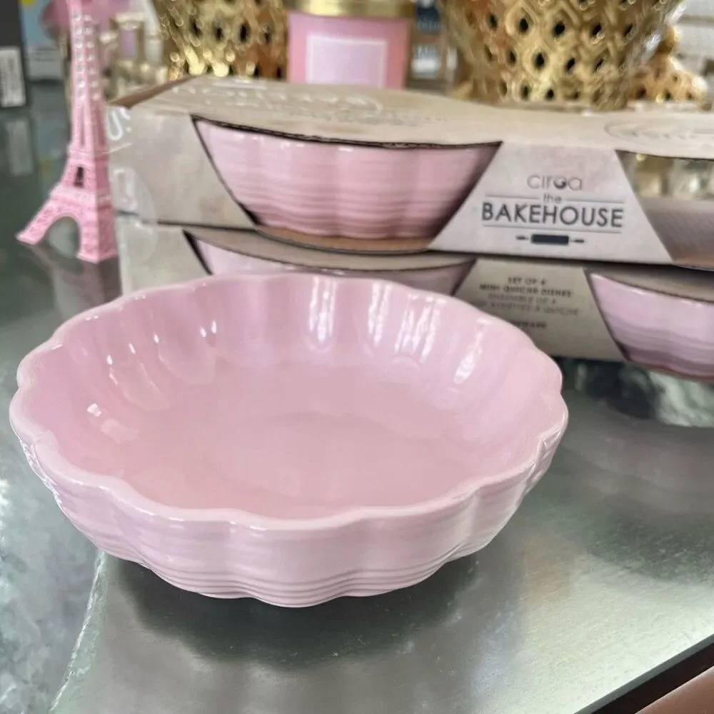 New Set of 4 Mini quiche dishes